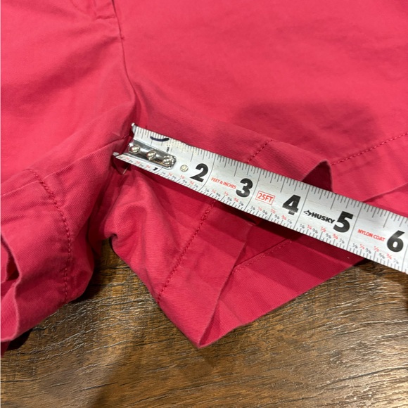 Ann Taylor LOFT Pink Shorts Vibrant Cotton Blend size 4 - Picture 4 of 7